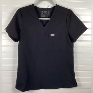 Figs Catarina Classic, Relaxed, V-Neck Scrub Top Size small
